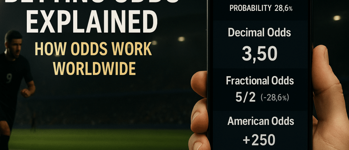 Betting Odds Explained – How Odds Work Worldwide