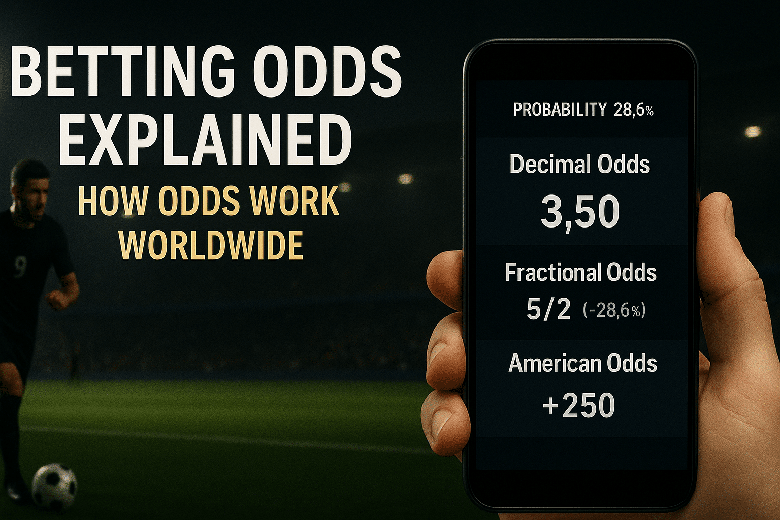 Betting Odds Explained – How Odds Work Worldwide