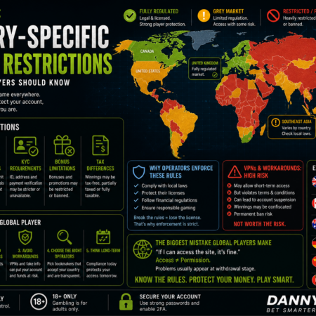 Country-Specific Betting Restrictions – What Global Players Need to Know