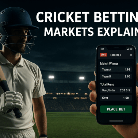 Cricket Betting Markets Explained – Match Odds, Runs & More