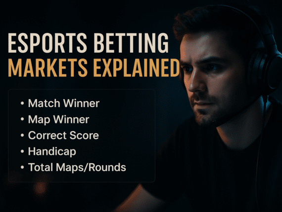 Esports Betting Markets Explained: Match, Map, Round and Player Bets