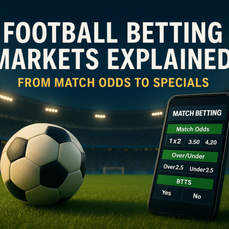 Football Betting Markets Explained – From Match Odds to Specials