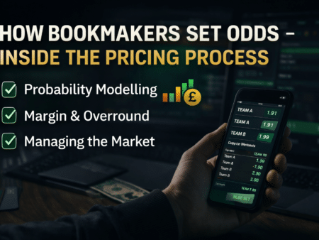 How Bookmakers Set Odds – Pricing, Margin & Betting Market Explained