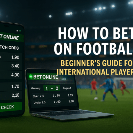 How to Bet on Football – Beginner’s Guide for International Players