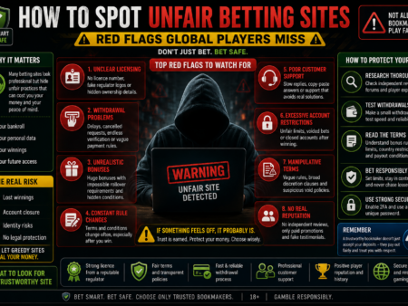 How to Spot Unfair Betting Sites – Red Flags Global Players Miss