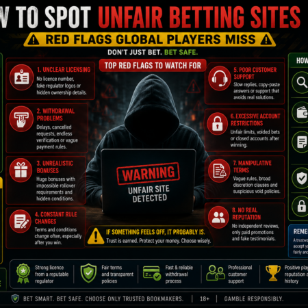 How to Spot Unfair Betting Sites – Red Flags Global Players Miss