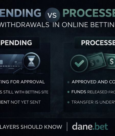 Pending vs Processed Withdrawals in Online Betting – What Players Should Know