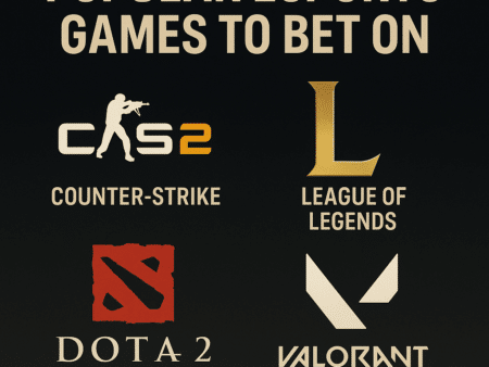 Popular Esports Games to Bet On – CS2, LoL, Dota 2 & Valorant
