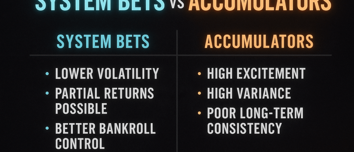 System Bets vs Accumulators – Which Is Better Long Term?