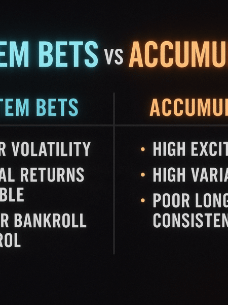 System Bets vs Accumulators – Which Is Better Long Term?