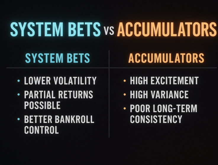 System Bets vs Accumulators – Which Is Better Long Term?