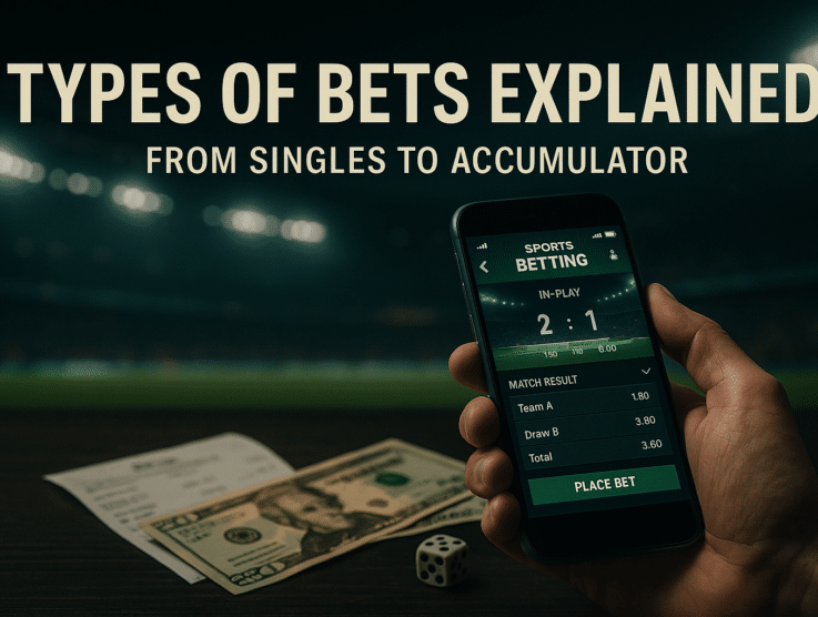 Types of Bets Explained – From Singles to Accumulators