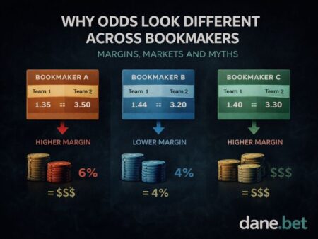 Why Odds Look Different Across Bookmakers – Margins, Markets and Myths