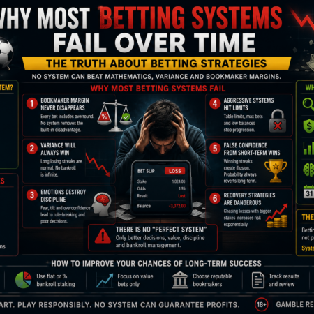 Why Most Betting Systems Fail Over Time – The Truth About Betting Strategies