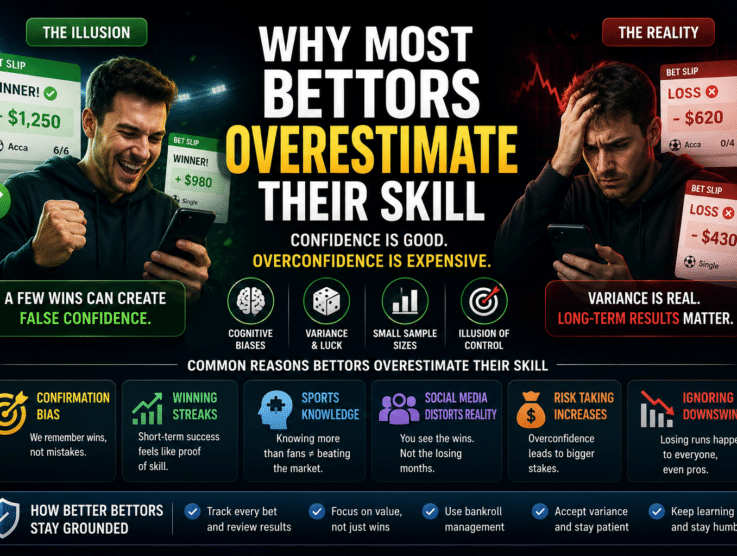 Why Most Bettors Overestimate Their Skill
