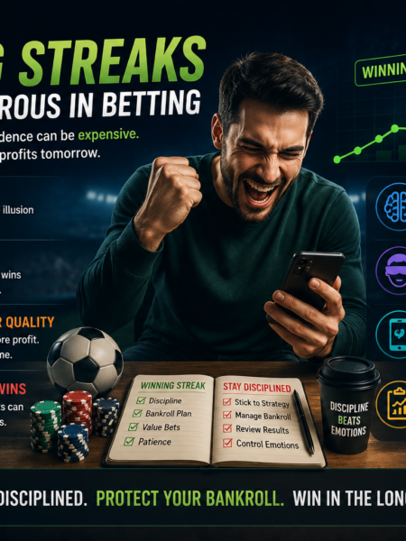 Why Winning Streaks Can Be Dangerous in Betting
